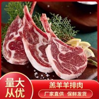 益民 羔羊半排冷凍產(chǎn)品成都發(fā)貨餐飲食用量大從優(yōu)批量售賣