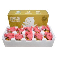 源頭廠家戀潮海鴨蛋北部灣紅樹林流油咸鴨蛋10枚禮盒一件代發