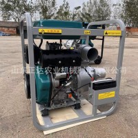 風(fēng)冷機(jī)組 多種規(guī)格抽水泵 農(nóng)用澆灌使用 下水道清淤抽污泵