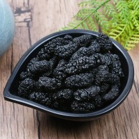 【代發(fā)】包郵批發(fā)果干 桑葚干袋裝散裝500g 泡水果茶熬粥黑桑葚干