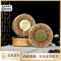 西藏那曲蟲草100條裝 頭期冬蟲夏草曬干足干冬蟲夏草批發蟲草批發