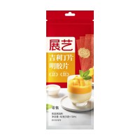 展藝吉利丁片10*5g明膠片布丁慕斯蛋糕原料凝膠片自制奶酪棒原料