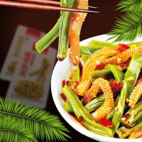 湘洞庭漁郡 魔芋貢菜酸辣香辣味醬腌菜零食開袋即食小吃下飯菜